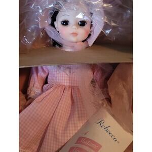 13" 1965 Vintage Madame Alexander's Beautiful "Rebbeca" Doll NIB